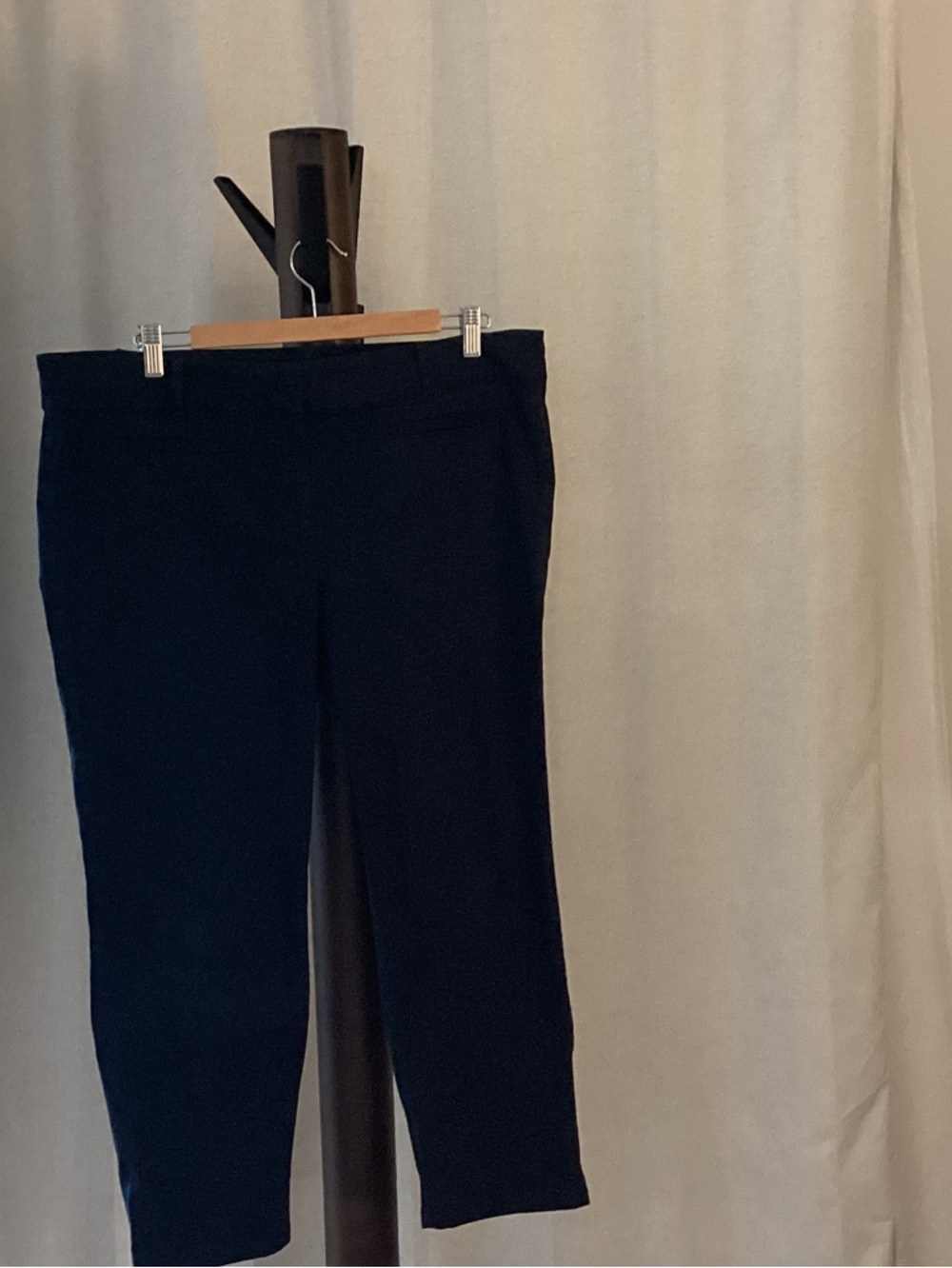 Women's. Ann Taylor  Straight-Leg Pants in Navy